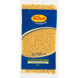 Nudeln Recheis 5kg Hörnchen glatt