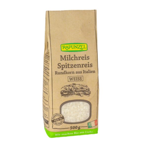 Milchreis Bio Spitzenreis 500g Rapunzel