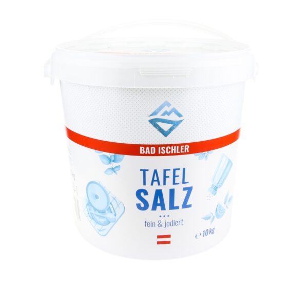 Tafelsalz fein jod 10kg Eimer