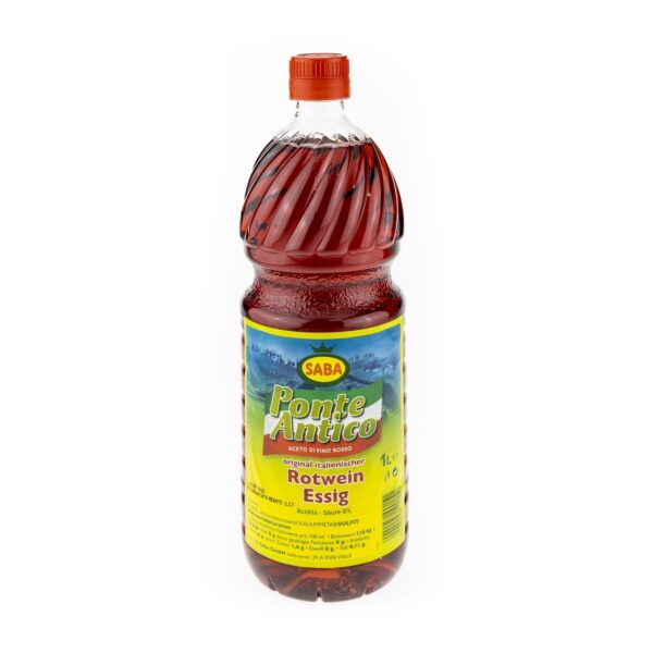 Weinessig Saba Ponte 1l 6% rot