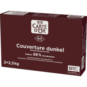 UFS.Dunkle Couverture 2x2,5kg