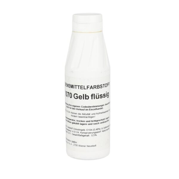 Wurth Lebensmittelfarbe gelb 220ml flüssig