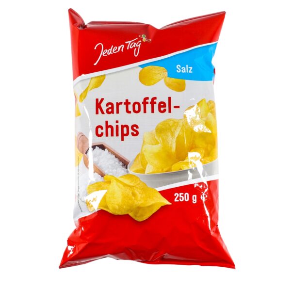 Jeden Tag Kartoffelchips gesalzen 250g