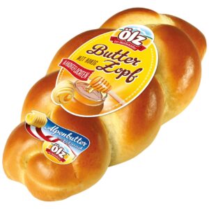 Butterzopf Ölz 500g mit Honig