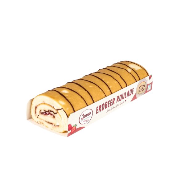 Jomo Erdbeer Roulade 300g