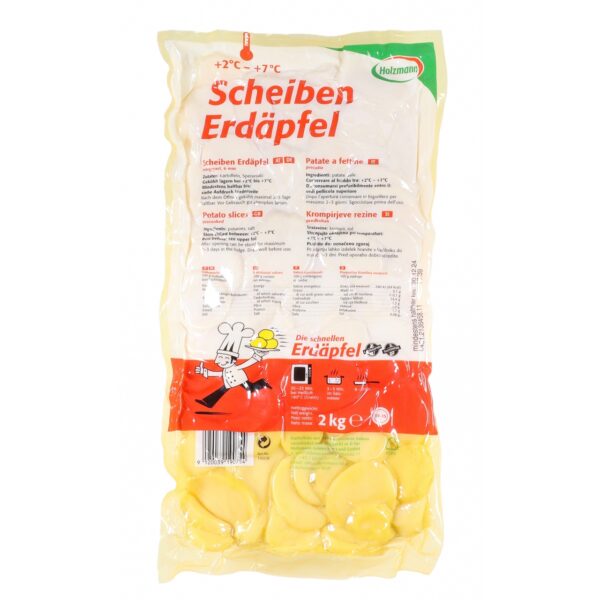 Kartoffelscheiben vorgegart 2kg Holzmann