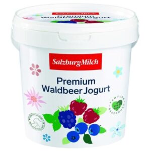 Fruchtjoghurt Salzburgmilch Waldbeer 3,5% 1Kg
mit Milch aus Österreich