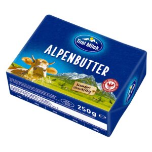 Tiroler Alpenbutter 82% 250g,2,5kg
mit Milch aus Österreich