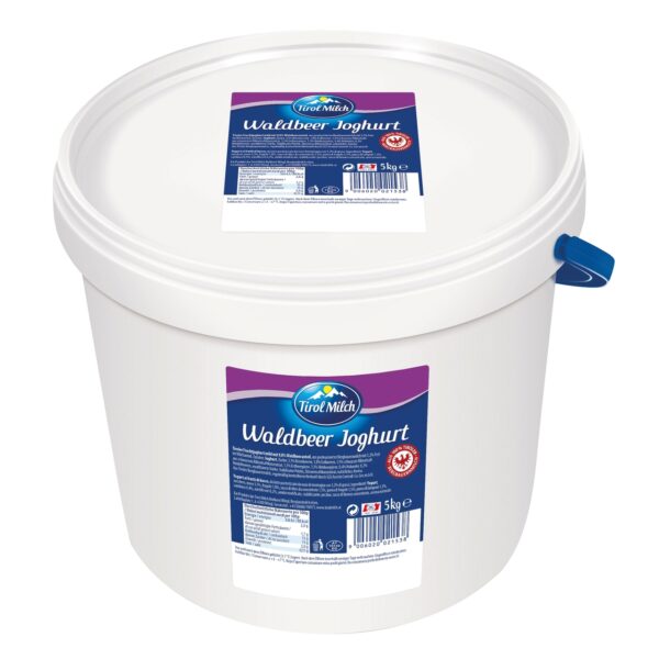 Fruchtjoghurt Waldbeer 3,2% TM KB=5k mit Milch aus Österreich