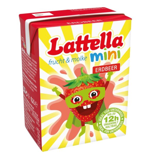 Lattella Mini Erdbeere PG=200ml SIG