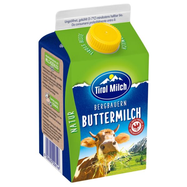 Tir. Buttermilch 1% 500ml
mit Milch aus Österreich