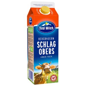 Tir. Schlagobers 36% 1L SV
mit Milch aus Österreich