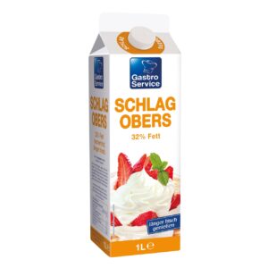 Gastro Service ESL Schlagobers 32% 1L
mit Milch aus der EU