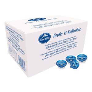 Tir. Kaffeeobers Port. 10g-200 Stk. Kar
mit Milch aus Österreich