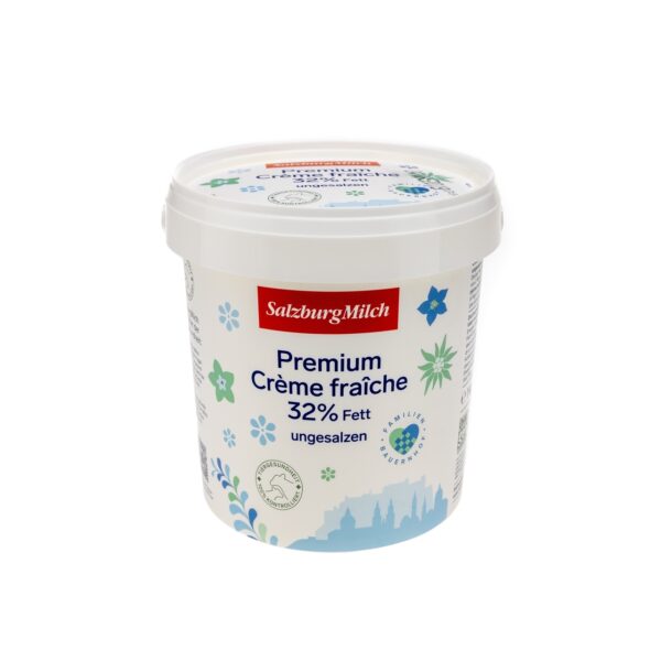 Creme Fraiche SalzburgMilch 32% 1Kg
mit Milch aus Österreich