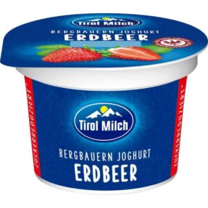 TM Fruchtjog.100g Erdbeer 3,6% Fett
mit Milch aus Österreich