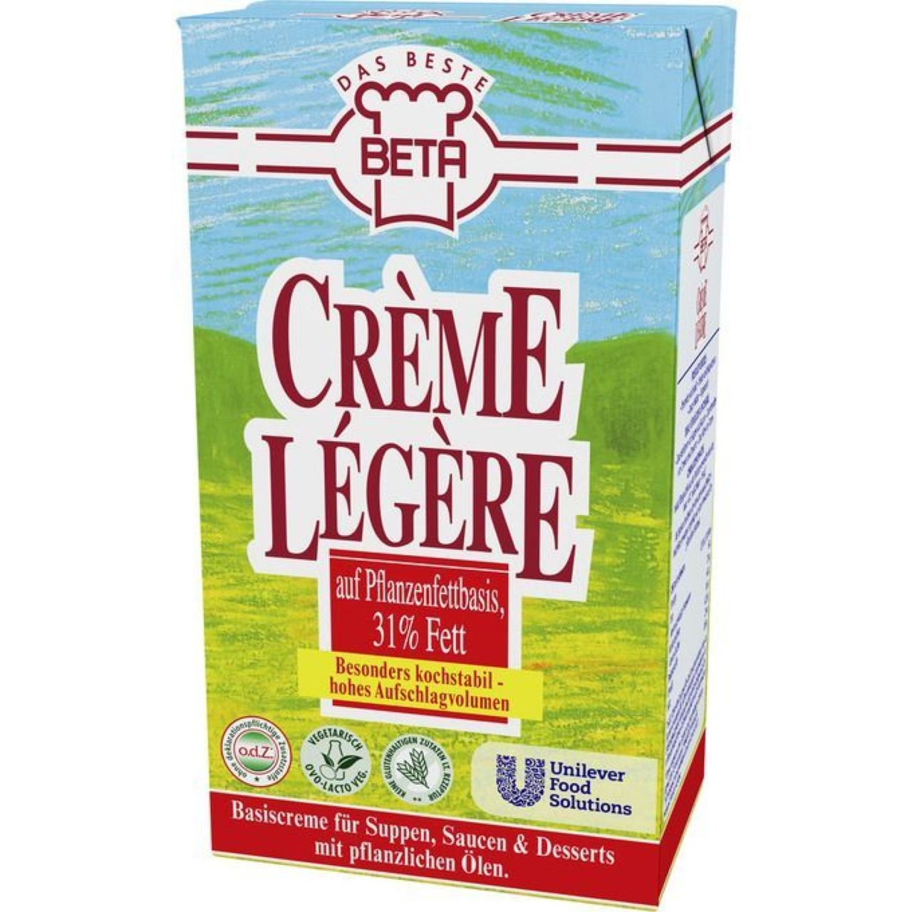 Beta Creme Legere 1L Schlagcreme