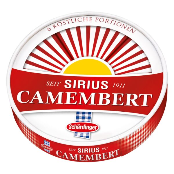 Sirius Camemb.45% SC=300g
mit Milch aus der EU