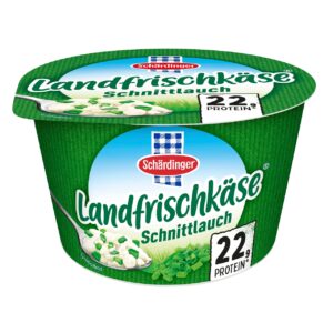 Landfrischkäse Schnittlauch 20% BE=200g
mit Milch aus der EU