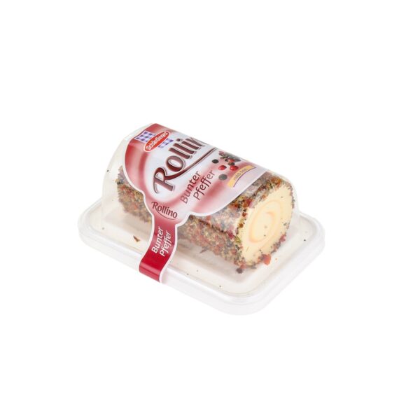 Rollino Bunter Pfeffer 65% 125g
mit Milch aus der EU