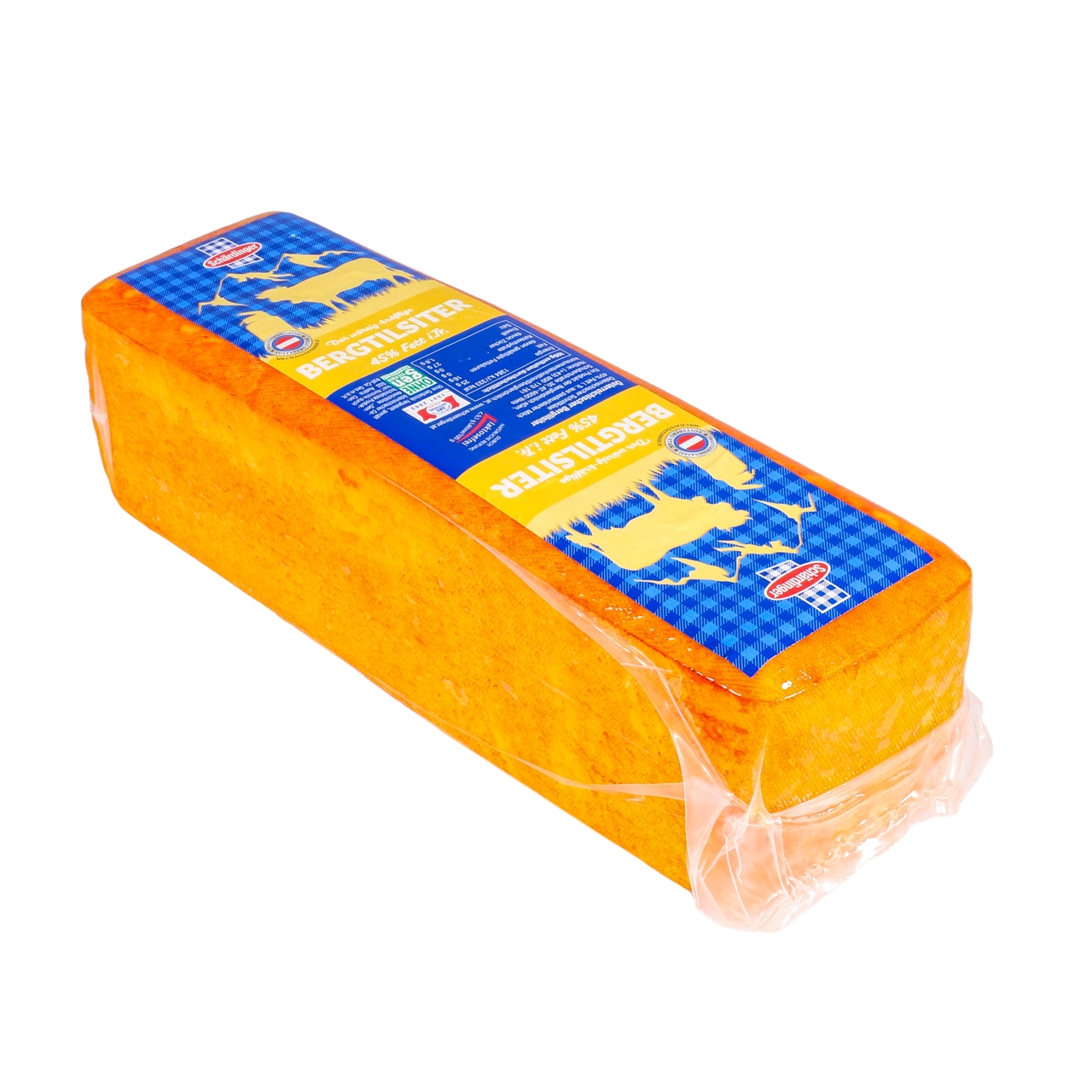 Bergtilsiter laktosefrei Schärdinger 3kg 45% F.i.T.
mit Milch aus Österreich