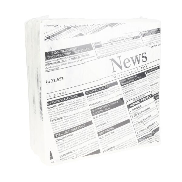 PS.Spitztüten Pommes Fr.News 1000er 32,5x23x23