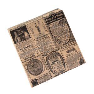 Zeitungstasche Kraft Time 1000 Stück 17x18cm