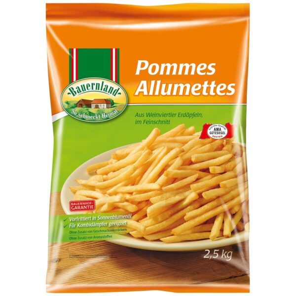 BL. Pommes Frites 7,5mm 2,5 kg