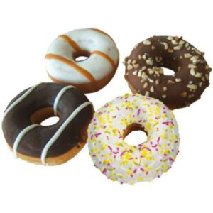 ED.2622 SG Mini Donut Box ungefüllt 4 Fach 36Stk