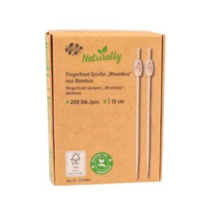Fingerfood Spieße Bambus 12cm 200Stk Decor Service