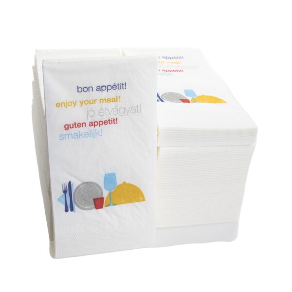 Sc.Tork Servietten 33x33 200Stk Guten Appetit