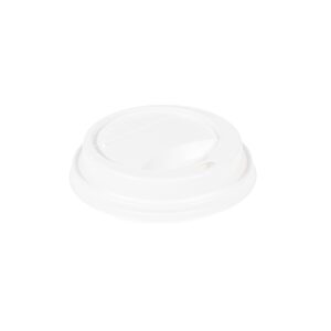 Papstar Dom-Deckel "ToGo" 100Stk d=8cm weiß