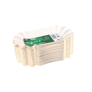 Papstar Pappschale oval 250 Stück 10,5x20cm