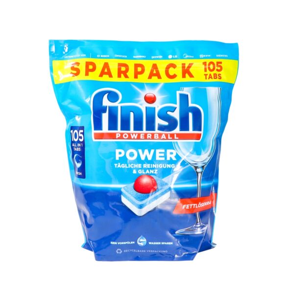 Finish Geschirrreiniger All in 1 Tabs 105 Stück