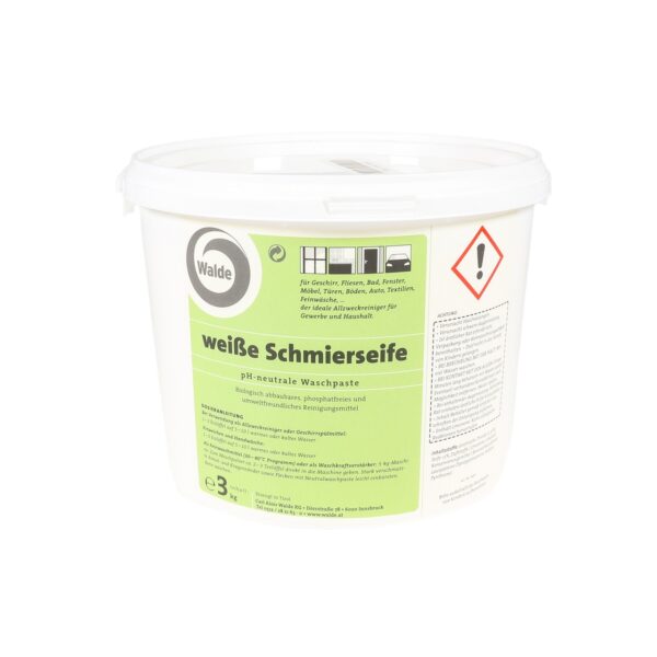Walde Schmierseife weiss 3kg