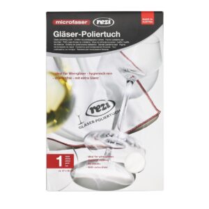 Rezi Microfaser Gläserpoliertuch weiss 47x60cm