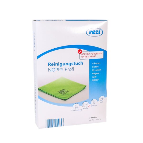 Rezi Microfasertuch Profi grün 5 Stück