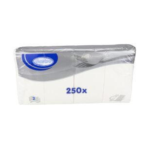 Servietten 2 Lagig 1/8 Falz 250 Stück